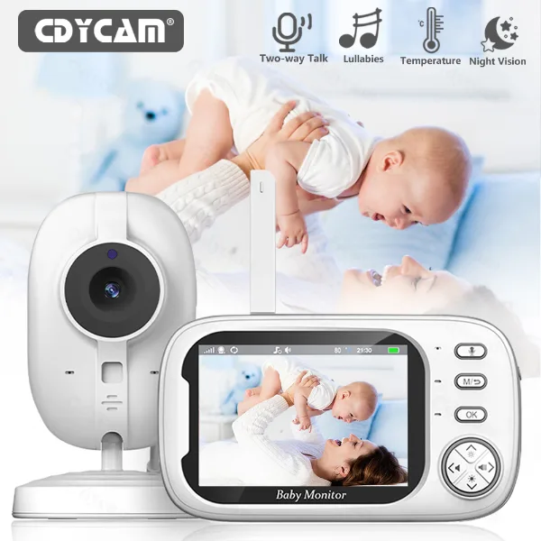 3.5 Inch Better Than VB603 Baby Monitor With Camera  LCD Electronic Babysitter Wireless 2 Way Audio Talk Video