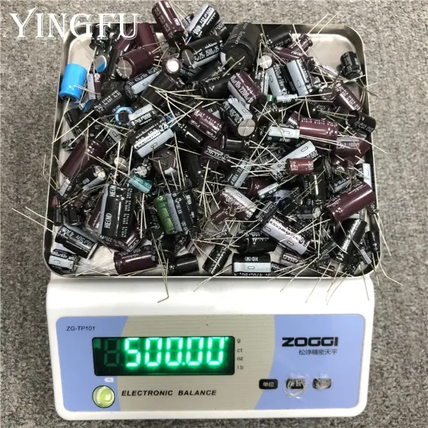 500gram/lot Mixed Electrolytic capacitor Sale For DIY lover Repair electronic component package Read before Or