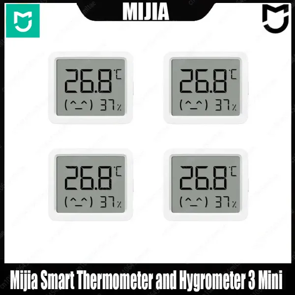 MIJIA Electronic Thermometer and Hygrometer 3mini Mijia Home Bedroom Smart Detection Meter Humidity Meter Ther