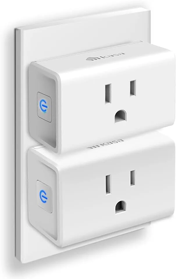 Kasa Smart Plug Ultra Mini 15A, Smart Home Wi-Fi Outlet Works with Alexa, Google Home, No Hub Required, UL Cer